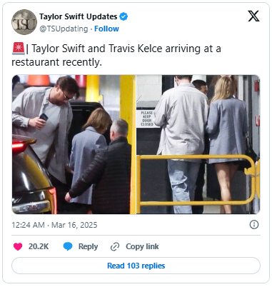 Taylor Swift’s Fans React Strongly to Newly Released Images With Travis Kelce As They Enjoy Another Romantic Night Out in NYC - 90rocks.com